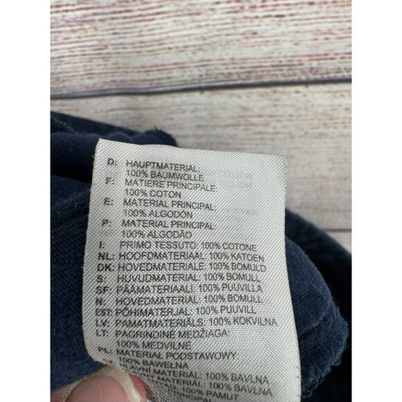 Adidas Originals Embroidered Trefoil Jogger Sweatpants Mens Large Blue White - Picture 10 of 13